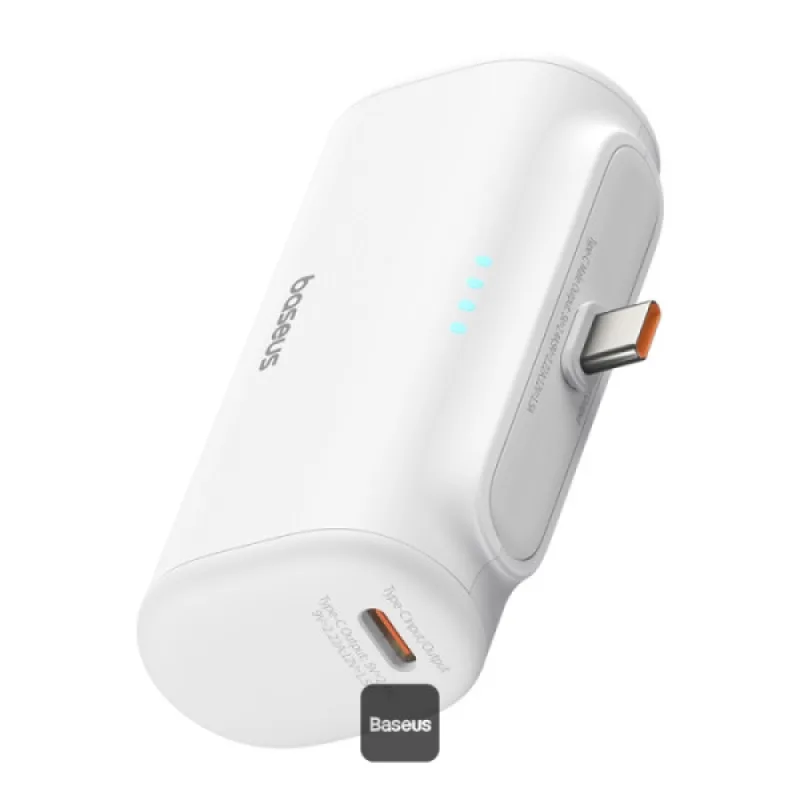 NONAME Baseus power banka 5000mAh 20W USB-C bílá 6932172659516