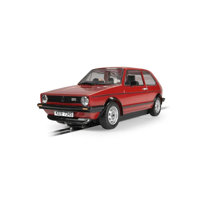 Scalextric Autíčko Street SCALEXTRIC C4490 - Volkswagen Golf GTI - Červený (1:32)