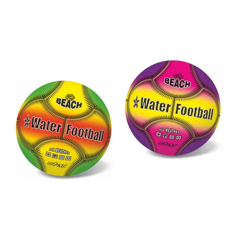 Teddies Lopta na vodné polo 14cm nafúknutá 2 farby v sieťke