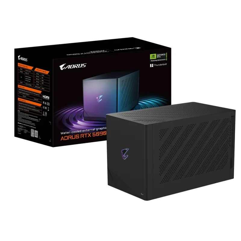 GIGABYTE AORUS RTX 5090 AI BOX/32GB/GDDR7 GV-N5090IXEB-32GD