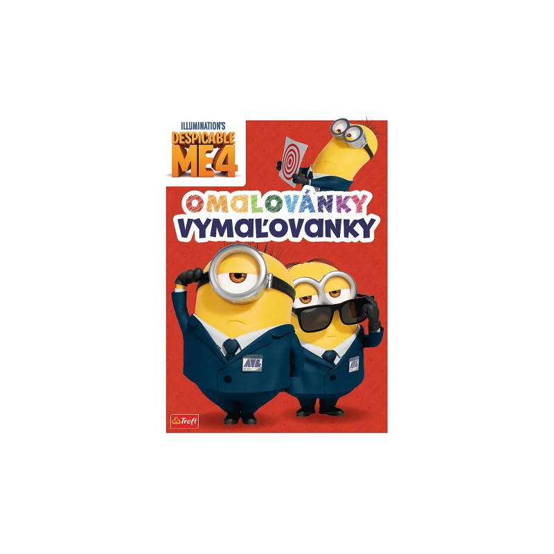 Trefl Omaľovánky Mimoni 20x27, 5cm