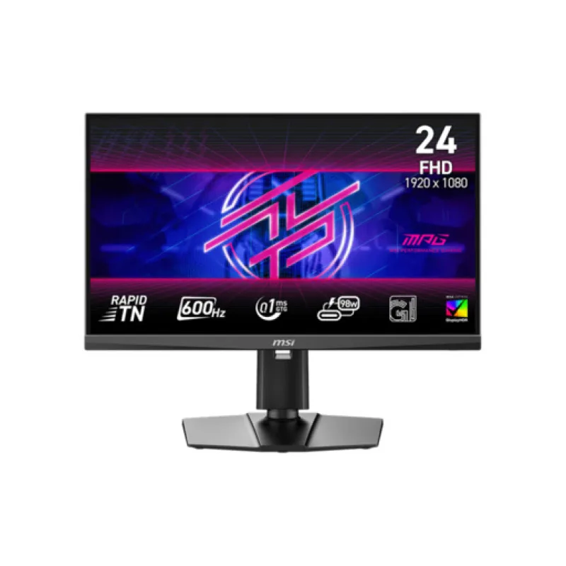 MSI MPG/242R X60N/24,1"/TN/FHD/600Hz/0,1ms/Černá/3R MPG 242R X60N