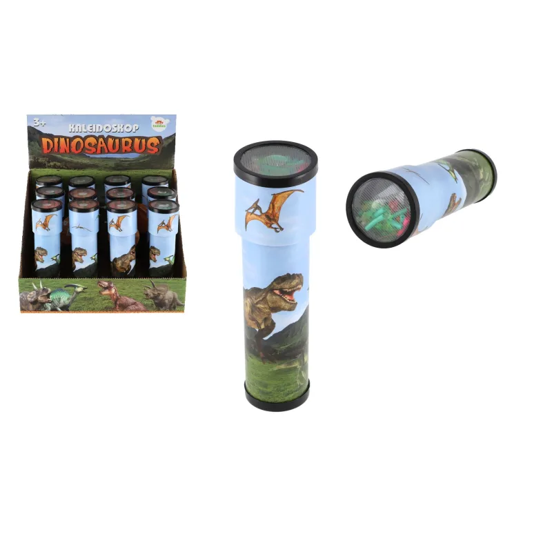 Teddies Kaleidoskop - Krasohľad Dinosaurus plast 16,5cm