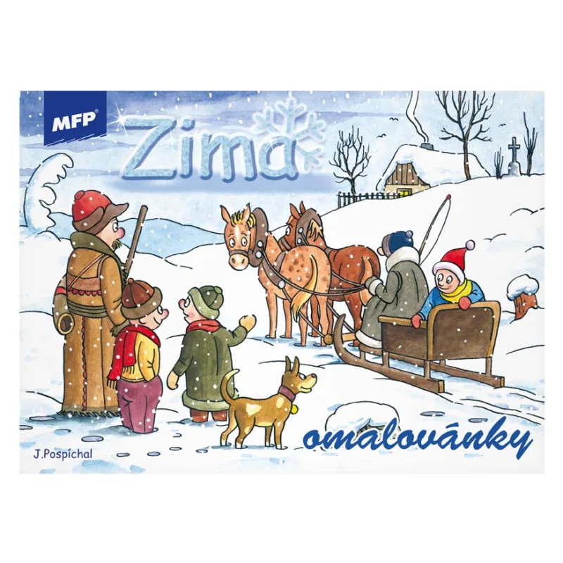 MFP Omaľovánky MFP Zima