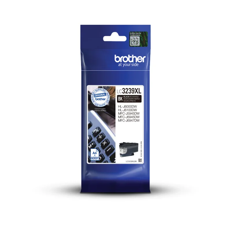 BROTHER LC-3239XLBK, (inkoust black, 6 000 str.) LC3239XLBK