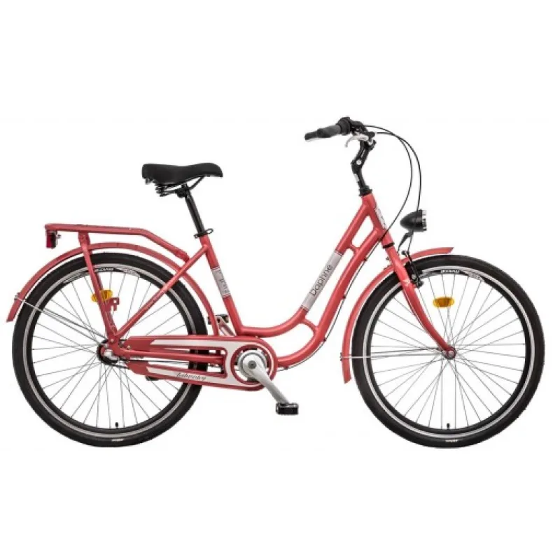 LIBERTY Městské jízdní kolo DAPHNE 7spd NEXUS 26" 2026 lososová