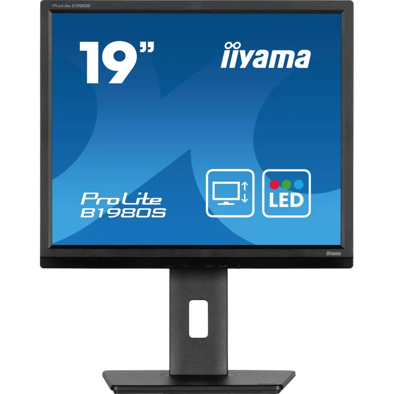 iiyama ProLite/B1980S-B1/19"/TN/1280x1024/75Hz/3ms/Black/3R B1980S-B1