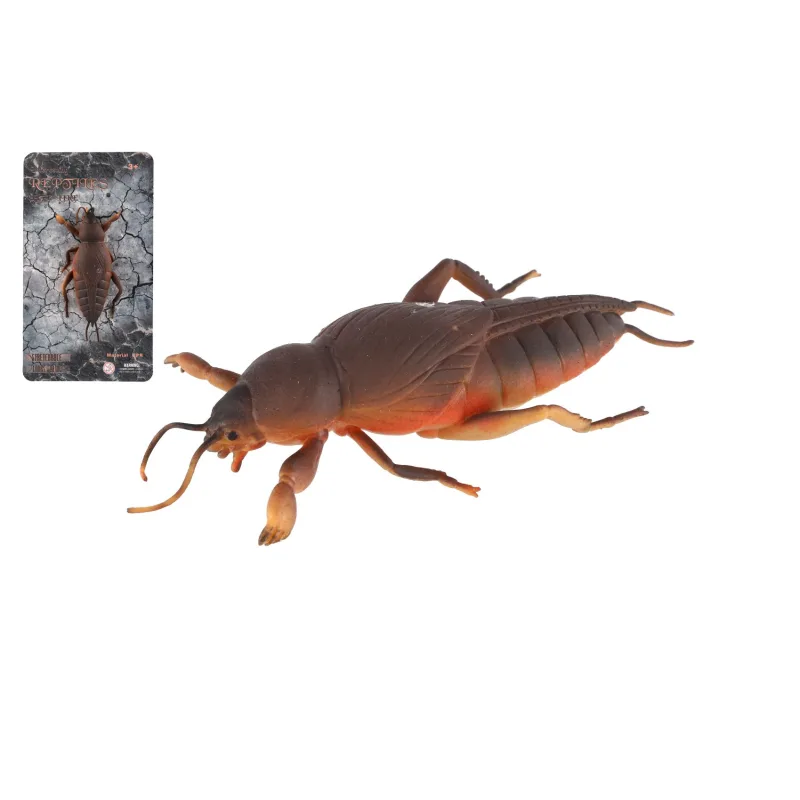 Teddies Krtonožka antistresový naťahovací silikón 18cm na karte