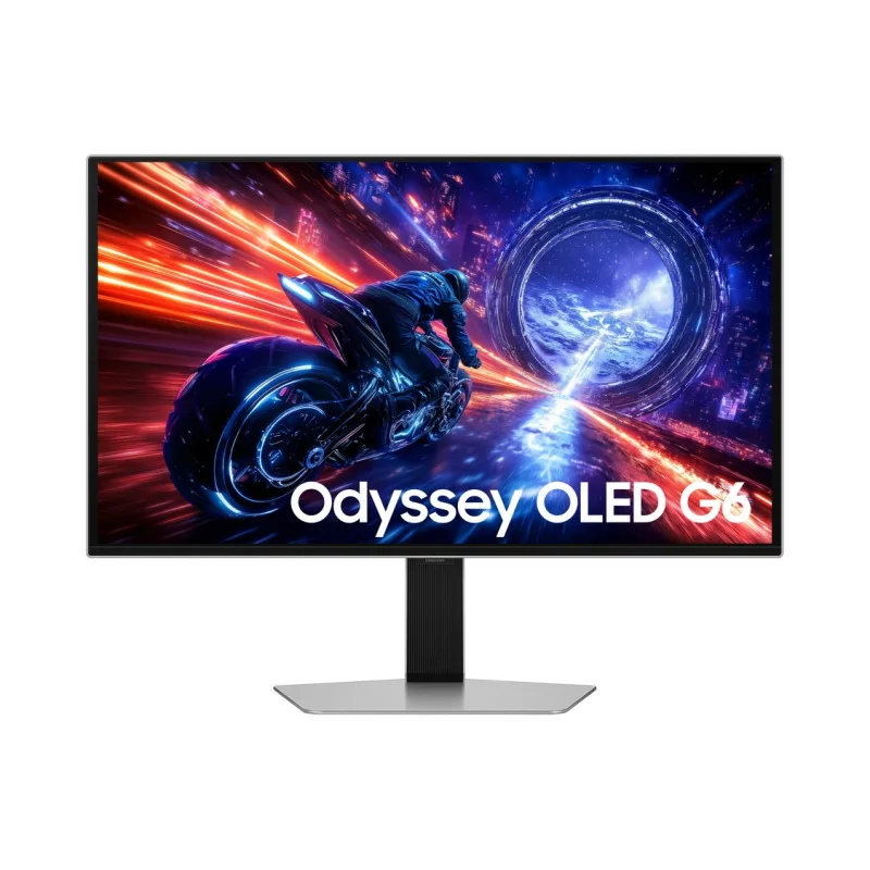 Samsung Odyssey OLED G6/G60SF/27"/OLED/QHD/500Hz/0,03ms/Stříbrná/2R LS27FG602SUXEN