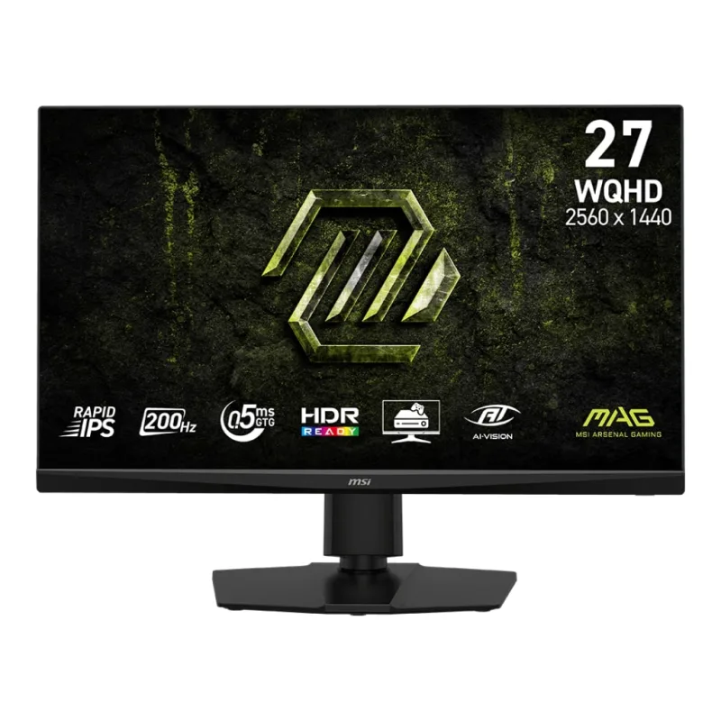 MSI MAG/272QPF E20/27"/IPS/QHD/200Hz/0,5ms/Černá/3R MAG 272QPF E20