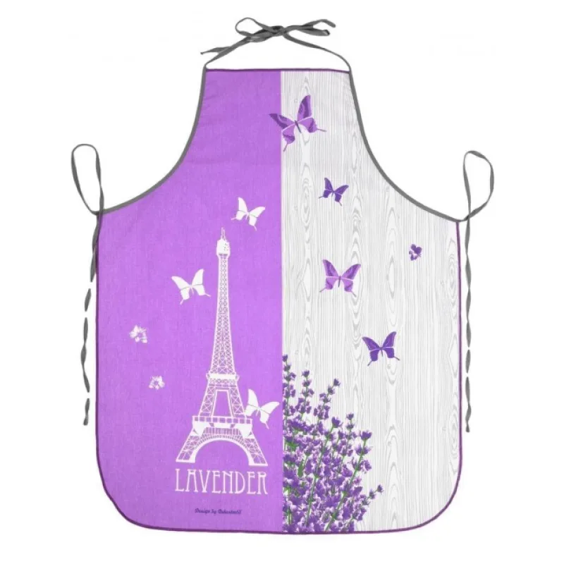 Forbyt Kuchyňská zástěra Levandule fialová