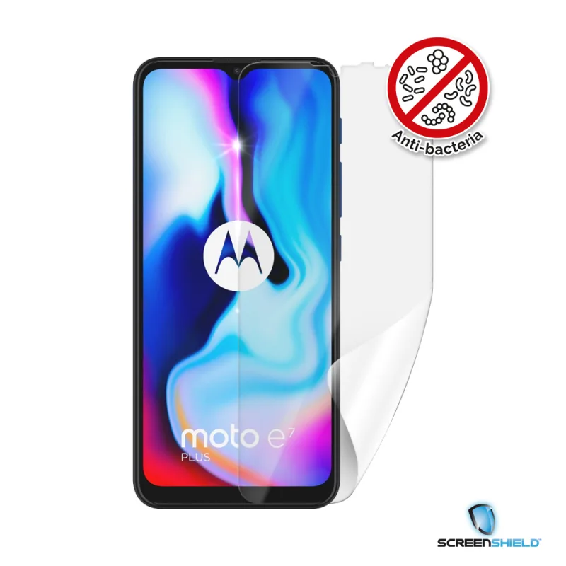 Screenshield Anti-Bacteria MOTOROLA Moto E7 Plus XT2081 folie na displej MOT-XT2081AB-D