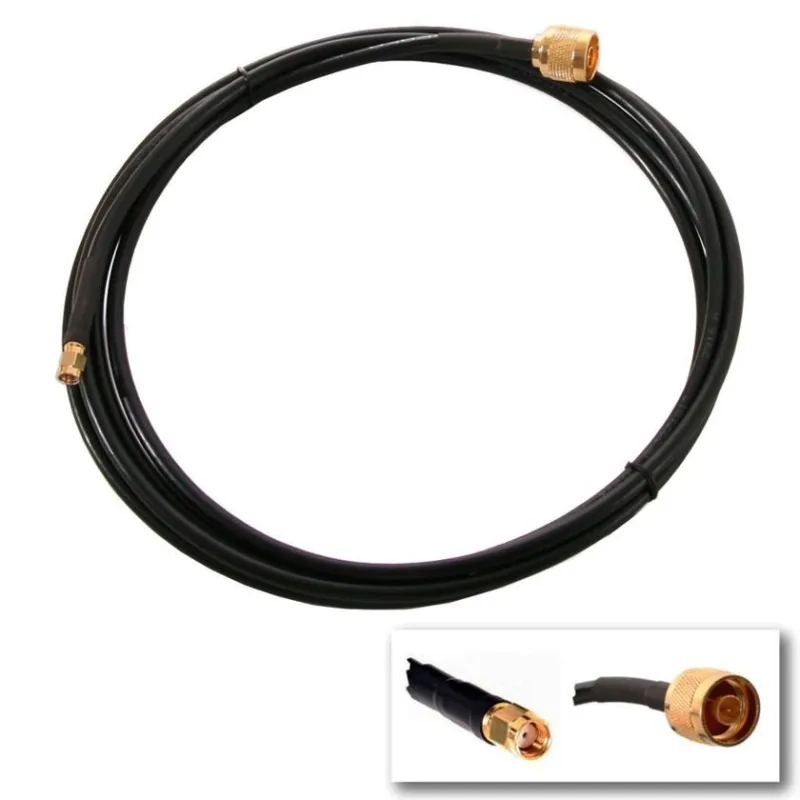 MAXLINK Pigtail 9m 5GHz RF240 RSMA male(dírka) - N male 08-RM-NM-09