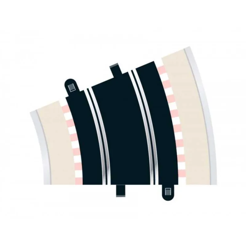 Scalextric Rozšírenie trate SCALEXTRIC C8204 - Polomer 3 Zákruta 22.5° (2)