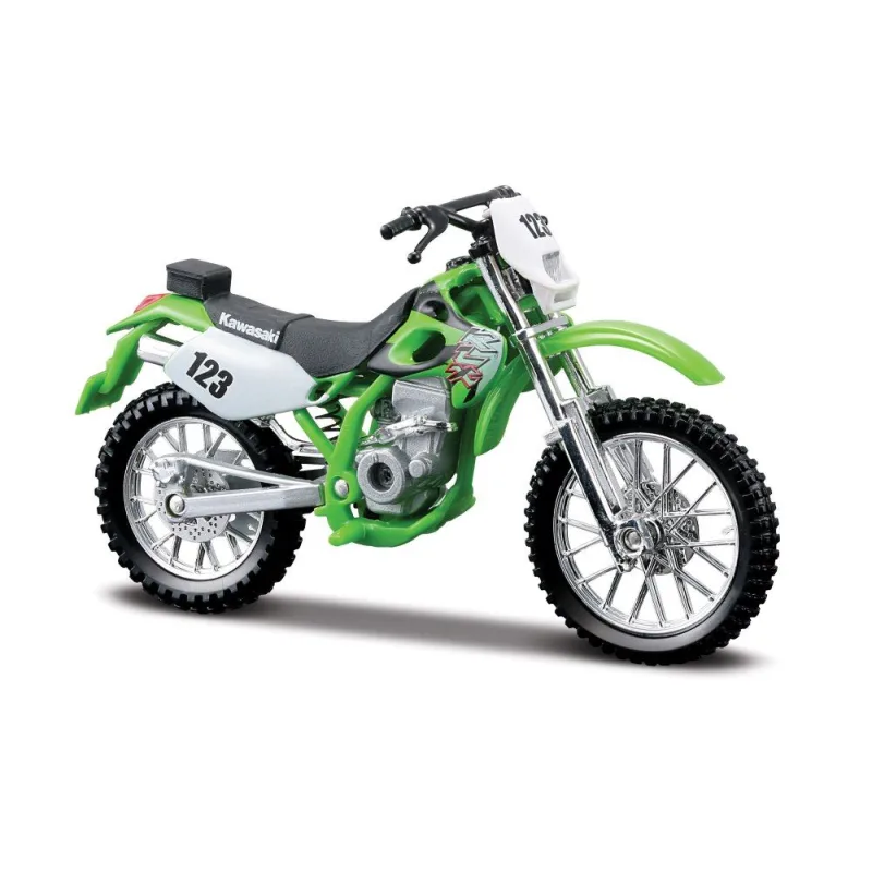 Maisto Kawasaki KLX 250 SR, Zelená 1:18