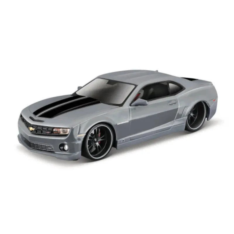 Maisto Stavebnice auta Chevrolet Camaro SS (2010), Šedé 1:24