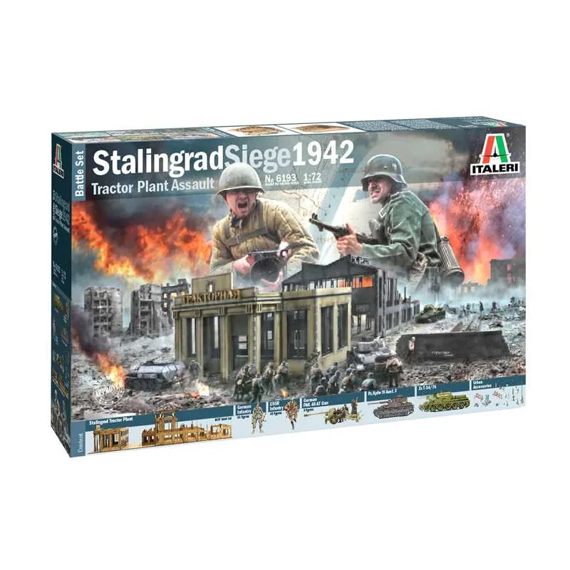 Italeri Taleri Model Kit dioráma 6193 - STALINGRAD SIEGE 1942 (1:72)