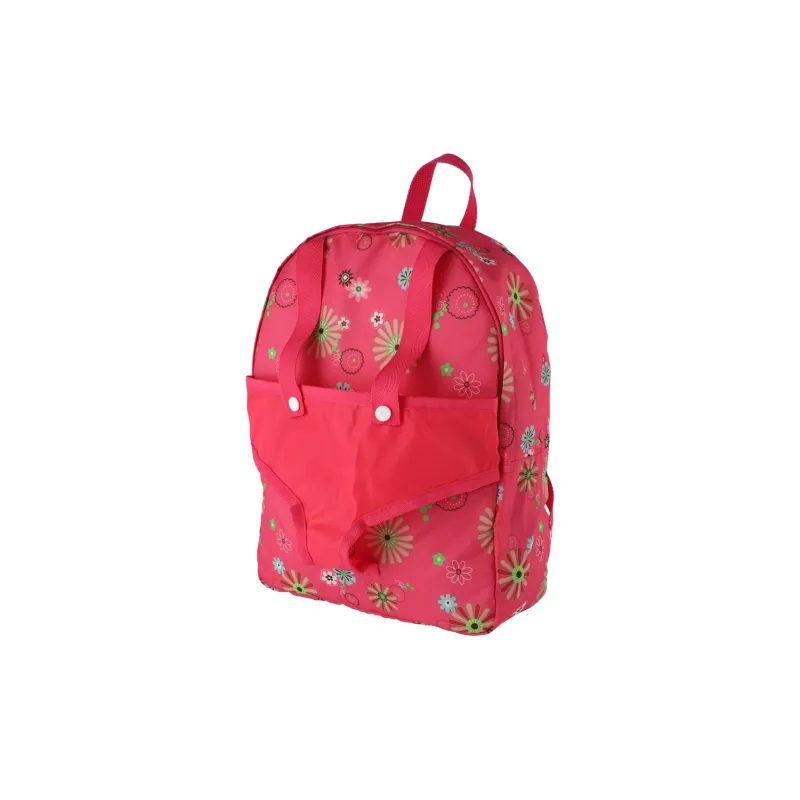 Teddies Batoh s nosičom pre bábiku látka 25x35x10cm v sáčku