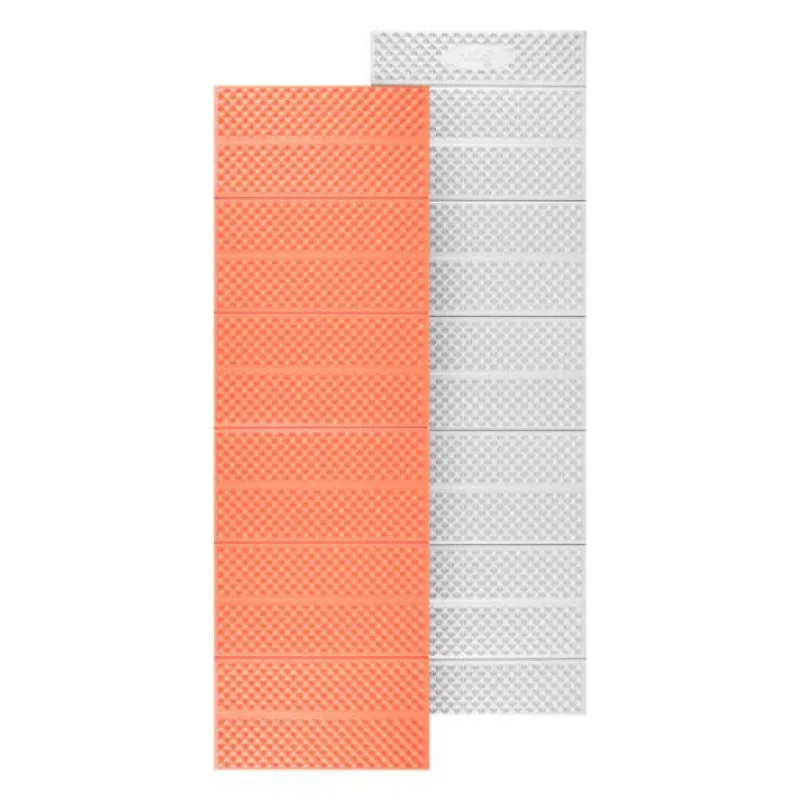 NILS Camp NC1768 Skládací pěnová karimatka s reflexní vrstvou, oranžová