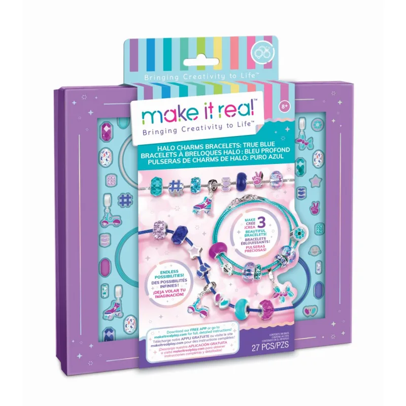 Make it Real Súprava náramkov Make it Real, modrá