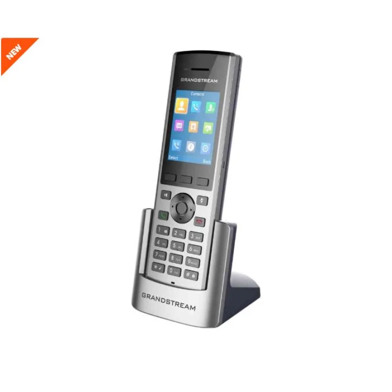 Grandstream DP730 IP tel., 2,4" bar. displ., 2SIP úč., video, BT, Micro USB, HAC, Push-to-talk DP730