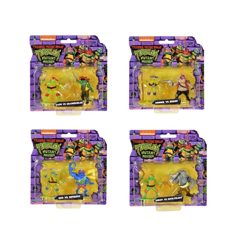 ORBICO Teenage Mutant Ninja Turtles - Minifigurky Teenage Mutant Ninja Turtles NINGA, 2 ks v balení, asst.