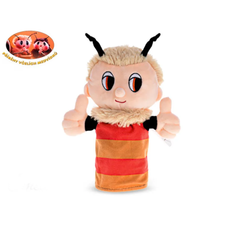 Plyšový maňásek Čmelda, Příběhy včelích medvídků - 24cm