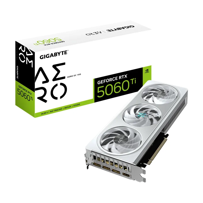 GIGABYTE GeForce RTX 5060 Ti AERO/OC/16GB/GDDR7 GV-N506TAERO OC-16GD
