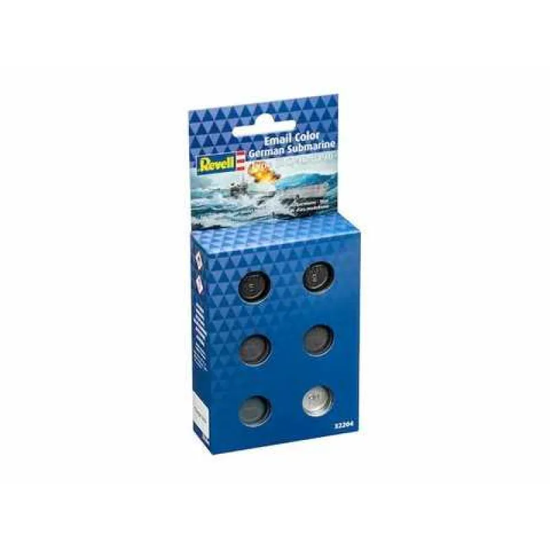 Revell Sada farieb Email Color 32204 - German Submarine Type IX C/40 (U190) (6 x 14 ml)