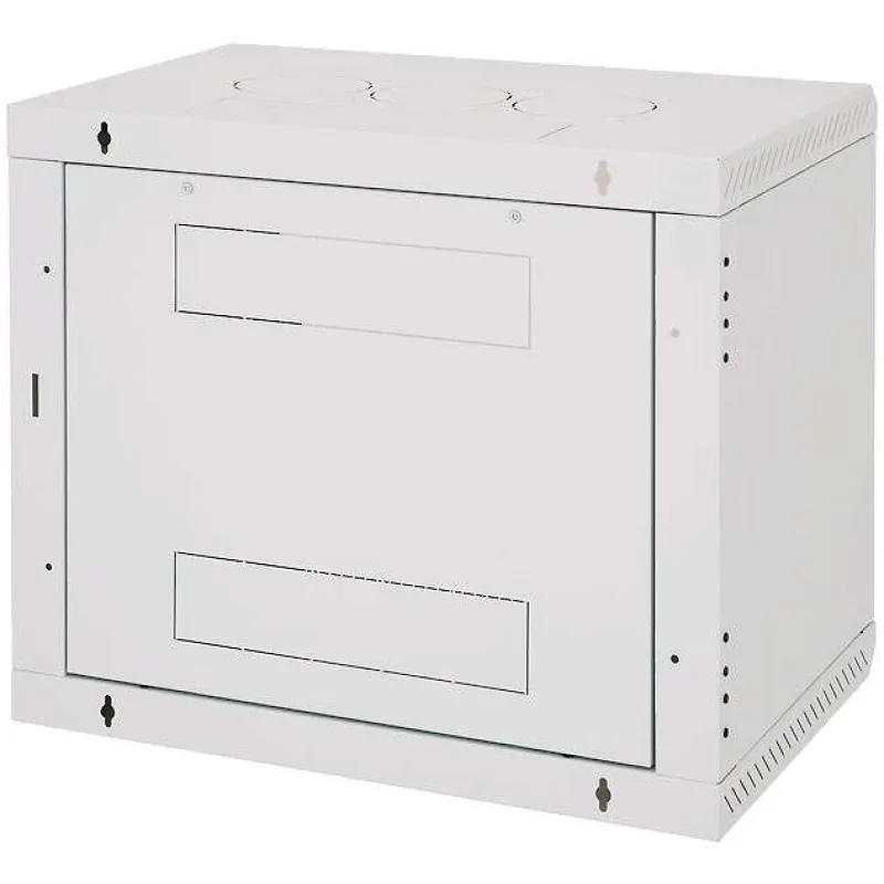 TRITON Nástěnný rozvaděč jednodílný 6U/395mm plech.dveře RBA-06-CS4-CAX-A1