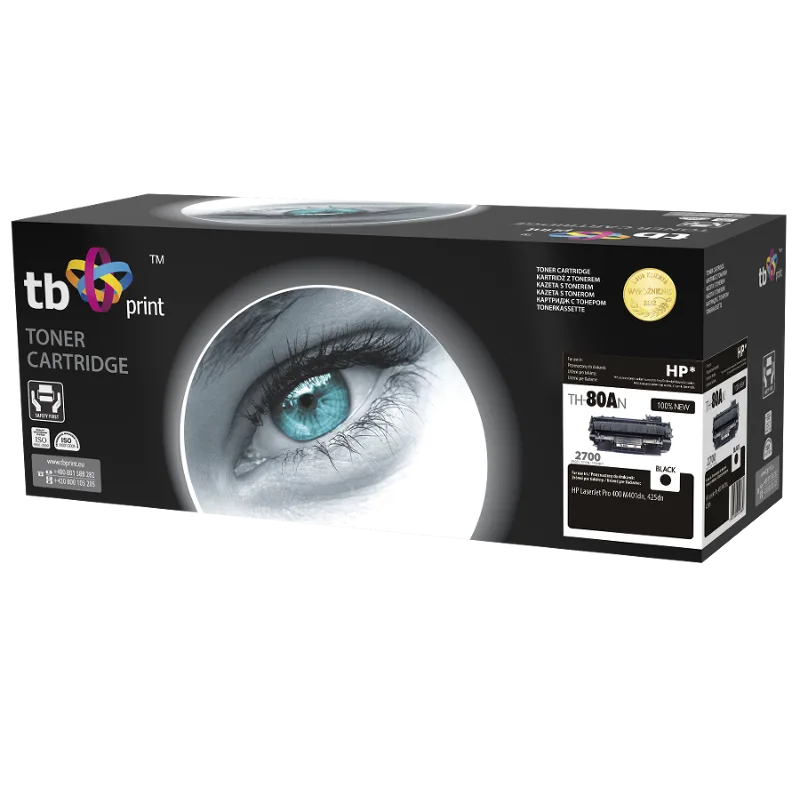 Toner TB kompat. s HP CF280A, Bk,2 700s,100% new TH-80AN