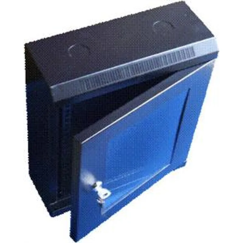 10" rack jednodílný 9U/140 DATACOM černý Skl. dv. 7042