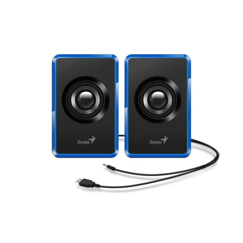 Genius SP-U125/Stereo/3W/Černá-modrá 31730042402