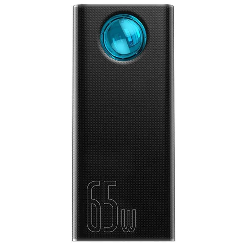 NONAME Baseus PPLG000101 Amblight Digital Display Powerbanka 30000mAh 65W Black 6932172613600
