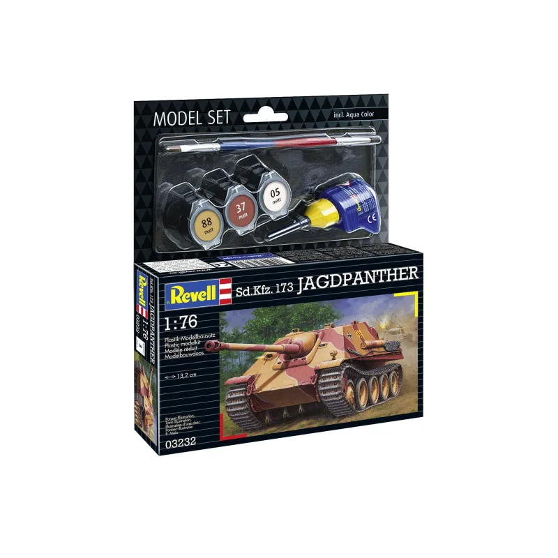 Revell ModelSet tank 63232 - Sd.Kfz.173 Jagdpanther (1:76)