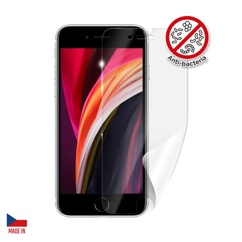 Screenshield Anti-Bacteria APPLE iPhone SE (2022) folie na displej APP-IPHSE22AB-D