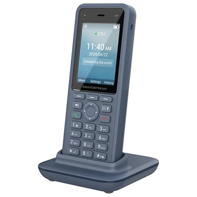 Grandstream WP836 SIP WiFi telefon, 2,8" bar. displ., 3 SIP úč., BT, USB-C, IP67 WP836