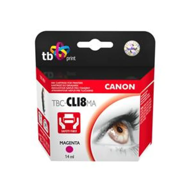 Ink. kazeta TB kompat. s Canon CLI-8M 100% new TBC-CLI8MA