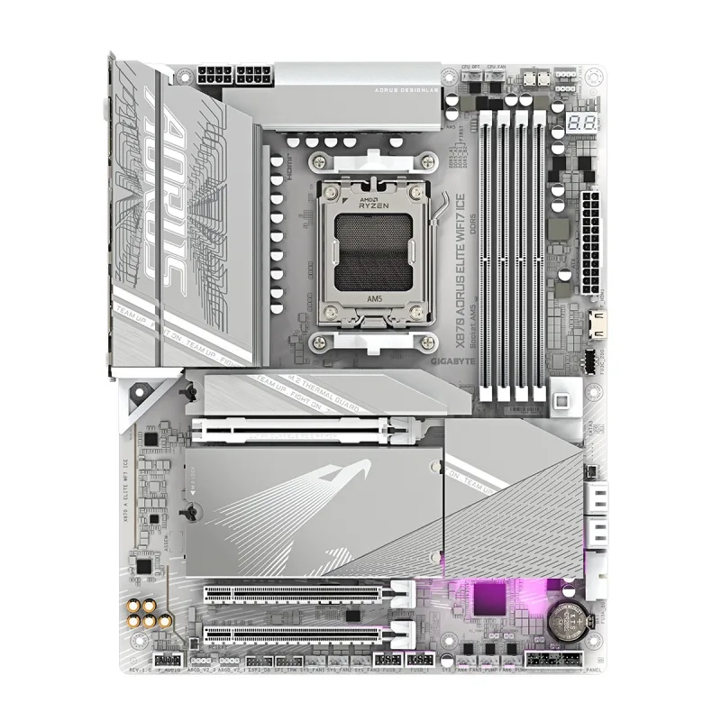 GIGABYTE X870 AORUS ELITE WIFI7 ICE/AM5/ATX X870 A ELITE WF7 ICE