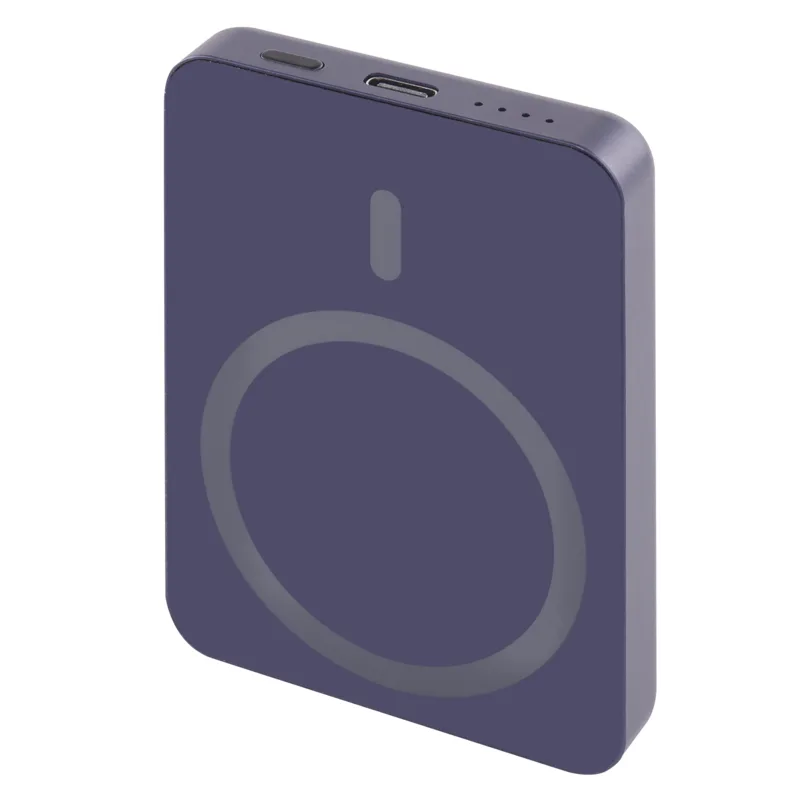 EMOS POWERBANKA WI 522, bezdrátové nabíjení 20W, 5.000mAh, MODRÁ, 1xUSB-C 1613055502