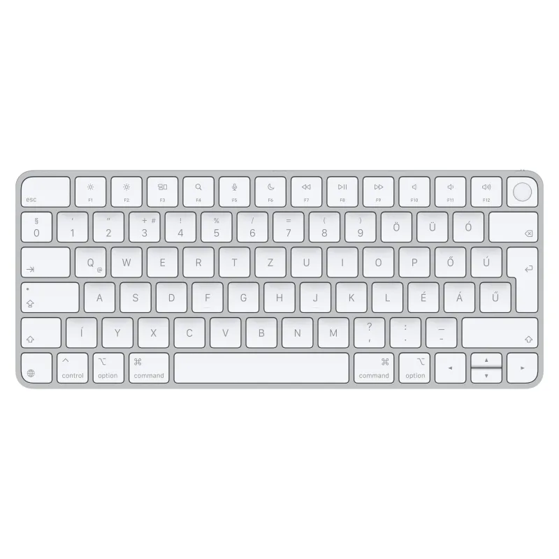 Apple Magic Keyboard Touch ID/Bezdrátová Bluetooth/HU layout/Bílá MXCK3MG/A