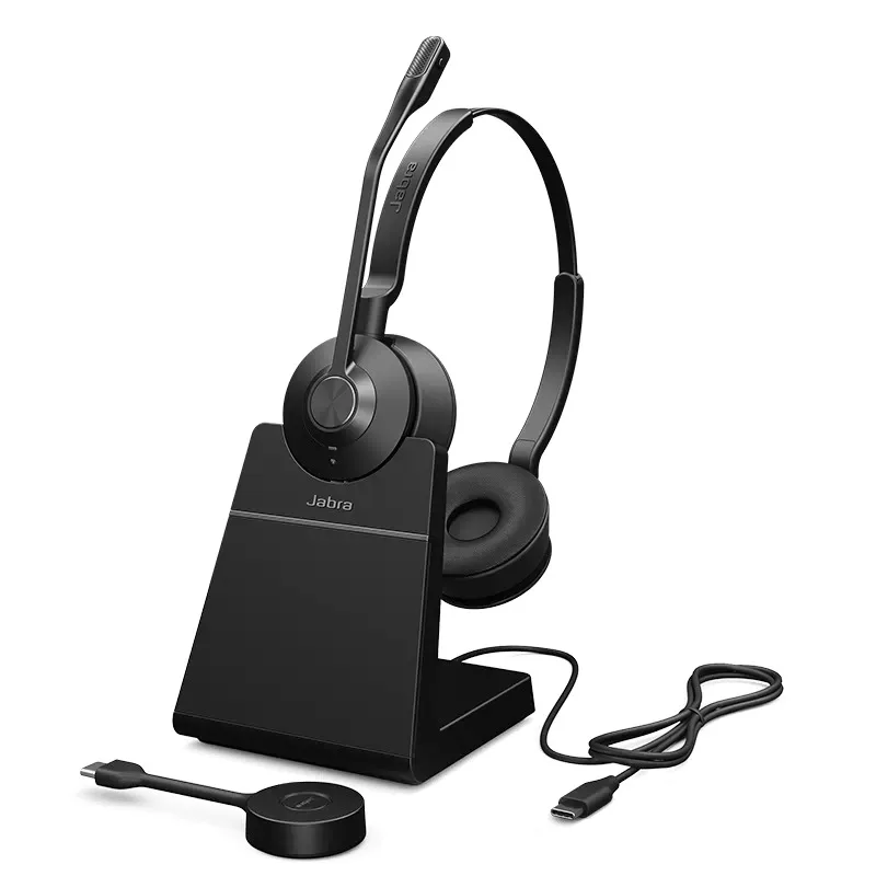 Jabra Engage 55 SE, UC Stereo, USB-C, Stand 9659-435-111