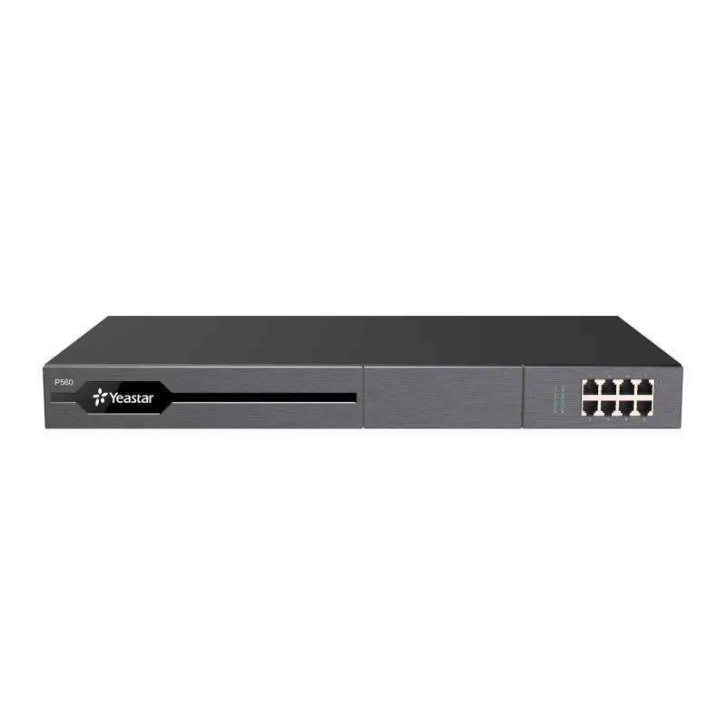 Yeastar P560 IP PBX, až 8 portů, 100/200 uživatelů, 30/60 souběžných hovorů, rack 10001558