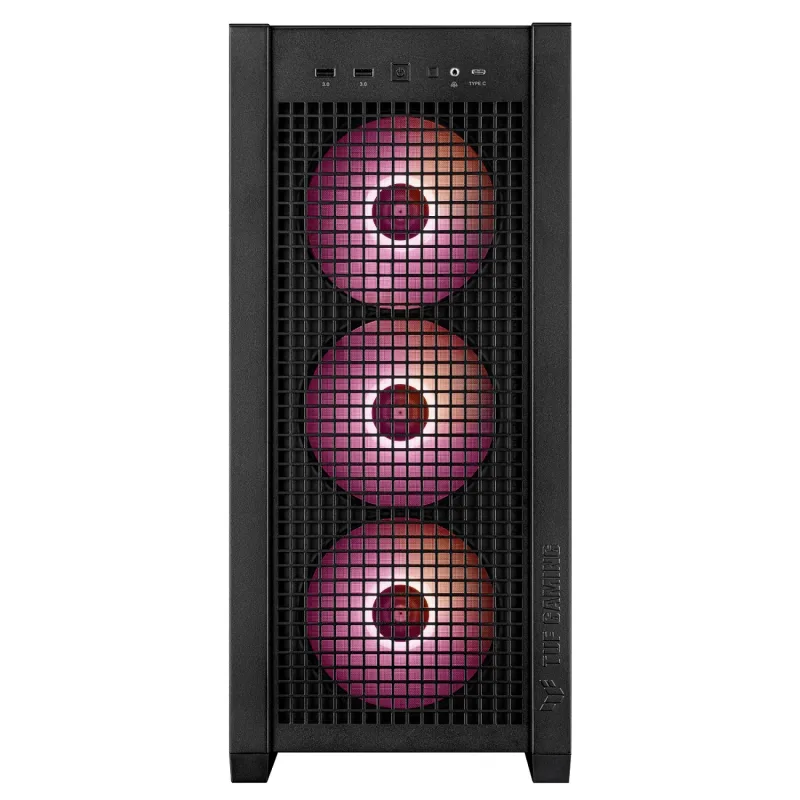 ASUS TUF Gaming GT302 ARGB/Midi Tower/Transpar./Černá 90DC00I0-B19000