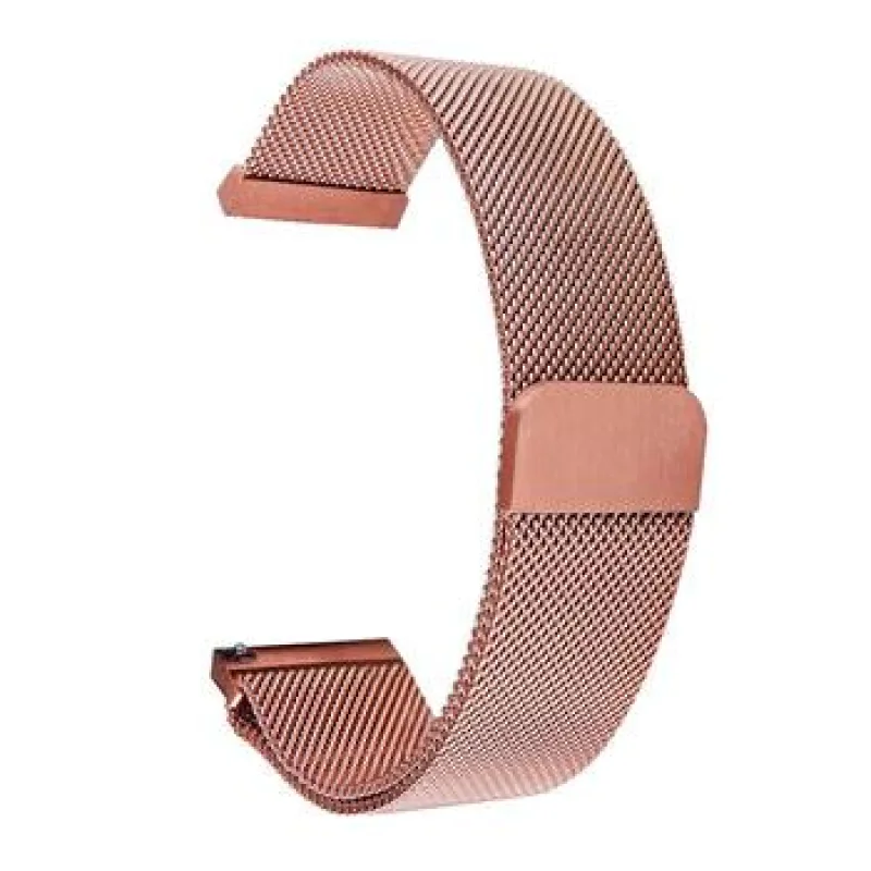 Tactical 634 Loop Magnetický Kovový Řemínek 20mm Rose Gold 8596311113925
