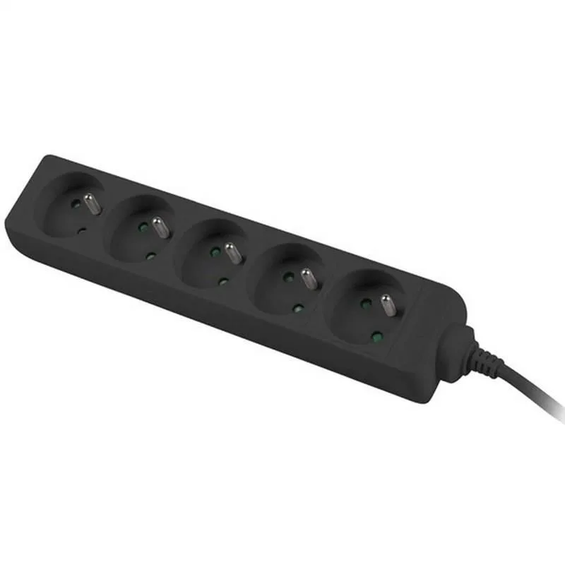 Konnoc DX-5F 3m pětizásuvka ČERNÁ 434361,00
