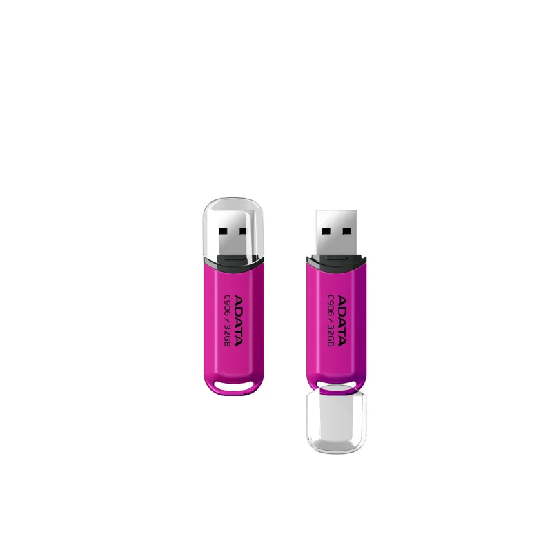 ADATA C906/32GB/USB 2.0/USB-A/Růžová AC906-32G-RPP