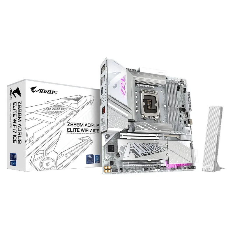 GIGABYTE Z890M AORUS ELITE WIFI7 ICE/LGA 1851/mATX Z890M A ELITE WF7 ICE