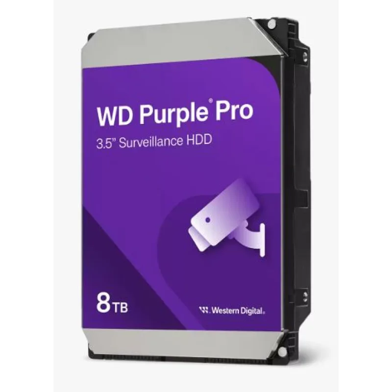 WESTERN DIGITAL HDD 8TB WD8002PURP Purple Pro 256MB SATAIII WD8002PURP