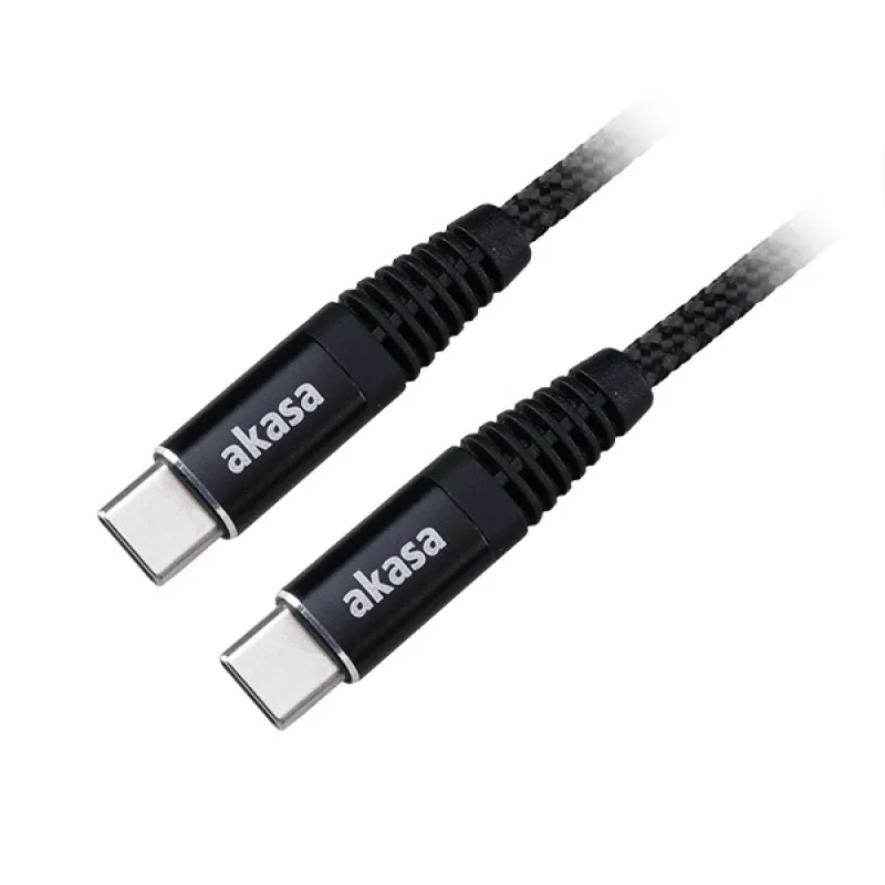 AKASA - USB Type-C kabel - 1m AK-CBUB54-10BK